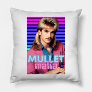 Mullet Mafia Pillow