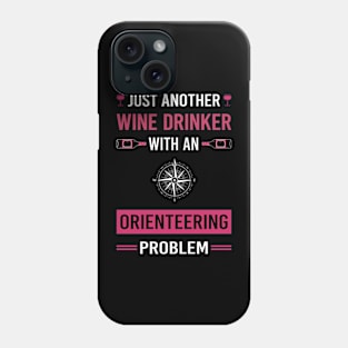 Wine Drinker Orienteering Orienteer Navigation Phone Case