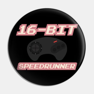 16-Bit Speedrunner Pin