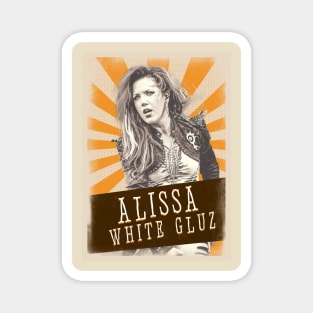 Vintage Aesthetic Alissa White Gluz Magnet