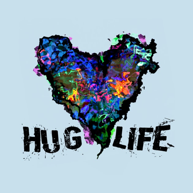 Hug Life - Blue by Leroy Binks