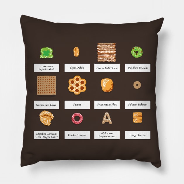 Balanced Specimens Pillow by RoguePlanets
