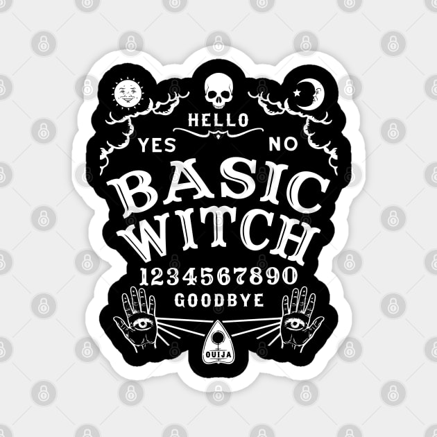 Basic Witch Ouija Board Magnet by ShirtFace