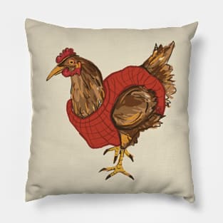 Chicken in a jumper Pillow