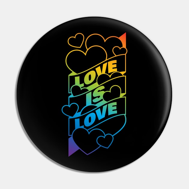 Love is Love Pin by BeCreativeHere