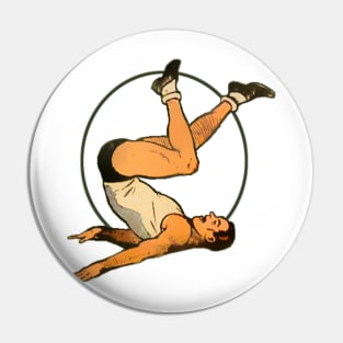 Boy exercising workout gym Pin