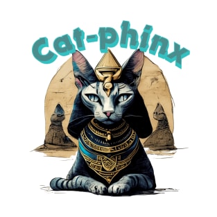 A cat of the Egyptian Sphinx. T-Shirt