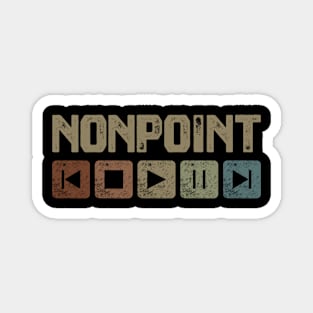 Nonpoint Control Button Magnet