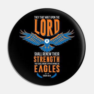 Wings Like Eagles Isaiah 40 31 Christian Bible Verse Pin