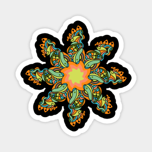 Sun Mandala Magnet