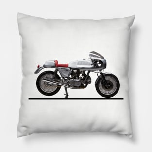 VINTAGE ITALIAN MOTORCYCLE Pillow