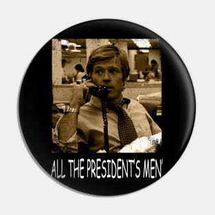 Follow the Money Watergate Scandal Tee Pin