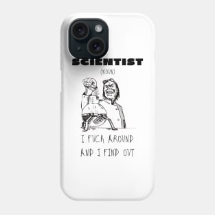 Scientist funny Phone Case