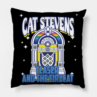 Cat Stevens teaser and the firecat Pillow