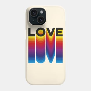 Rainbow Love Phone Case