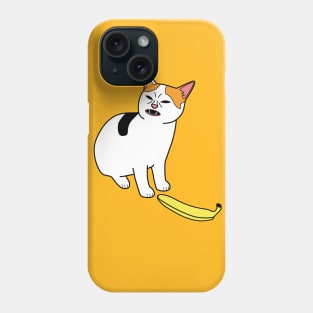 Cat No Banana Meme Phone Case