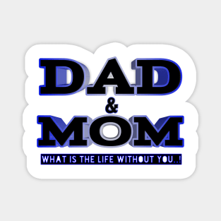 Dad & Mom model 01 Magnet