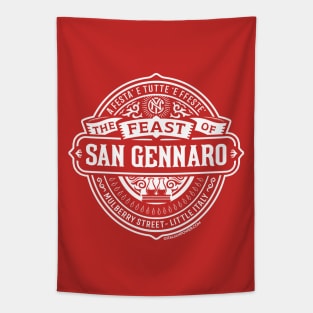 San Gennaro NYC Logo Tapestry