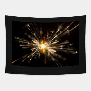 Sparkler in the dark II Tapestry