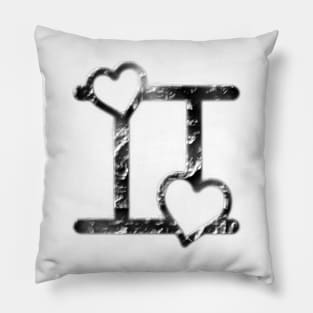 Heart Gemini Pillow