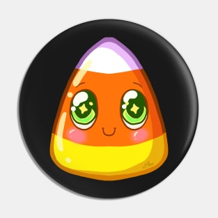 Cute little monster candy corn Pin