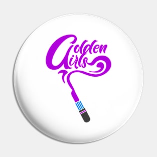 Golden Girls lipstick Pin