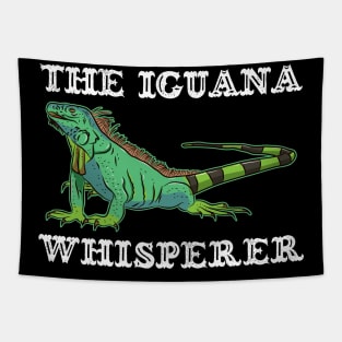 The Iguana Whisperer Tapestry