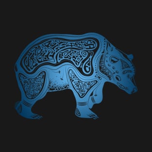 Beautiful Blue Bear T-Shirt