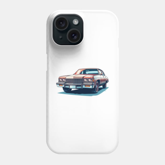 80s Chevrolet Impala Phone Case by VintageCarsShop