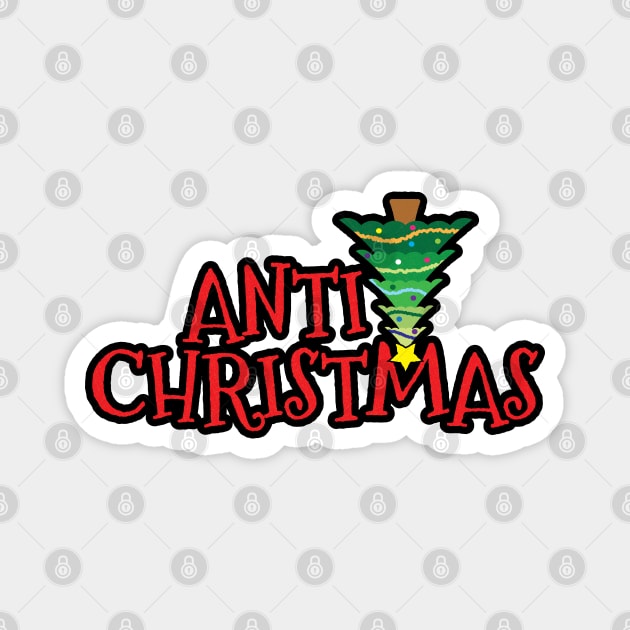 Anti Christmas Magnet by SunsetGraphics