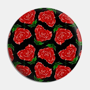 ROSES HEART Pin