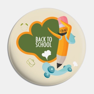 Back to school Pin