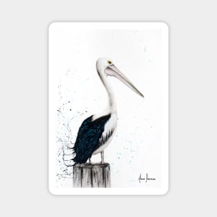 Beach Pelican Magnet