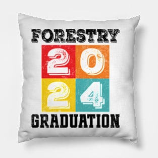 Forestry 2024 Graduation Pillow