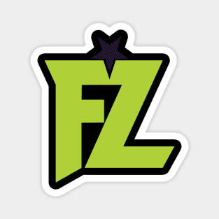 Freeballz FZ Logo Green Magnet