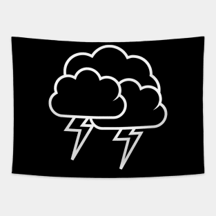 Egirl Eboy EMO Storm Clouds Tapestry