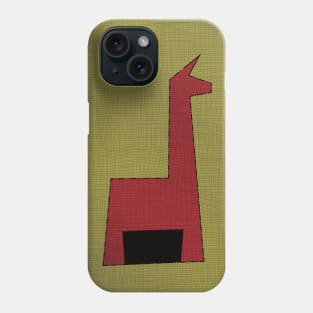 Llama crafts, made with love Phone Case