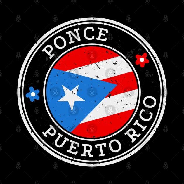 Ponce Puerto Rico Puerto Rican Pride Flag by hudoshians and rixxi