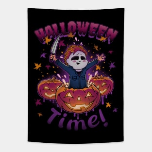 Halloween Time Tapestry