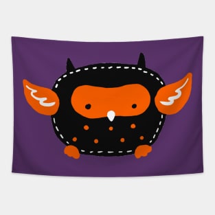 Little Halloween Owl Tapestry