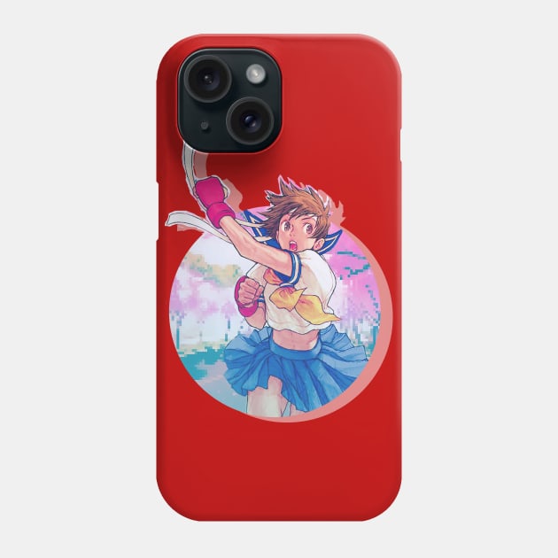 Sakura Kasugano Phone Case by tGst09