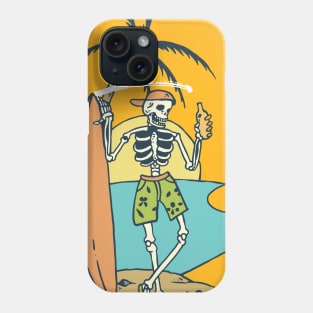 Beachwear Skeleton Phone Case