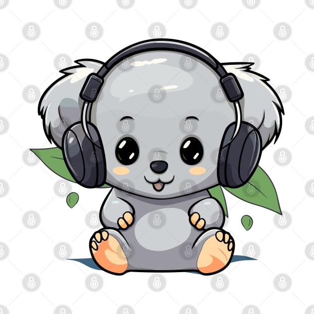 Cute Baby Koala by Yopi