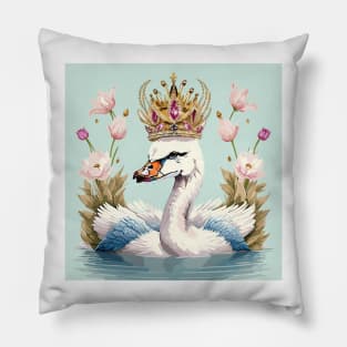 The Spirit of the Swan Pillow