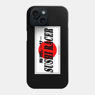 JDM "Sushi Racer" Bumper Sticker Japanese License Plate Style Phone Case