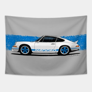 German classic sports car Tapestry