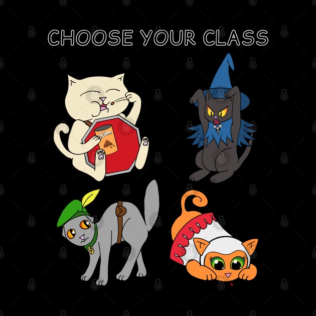 Choose Your Cat Class by Myowu