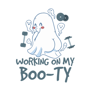 Working On My Booty Fitness Halloween T-Shirt