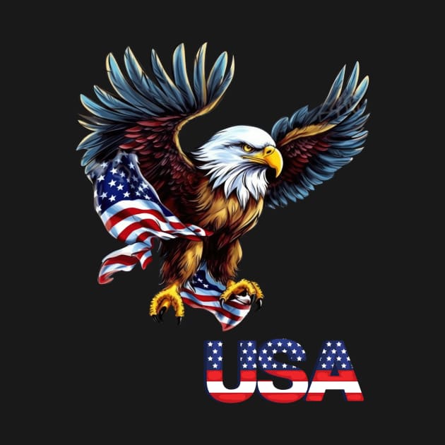 USA Eagle - American Eagle by Originaliti Designs