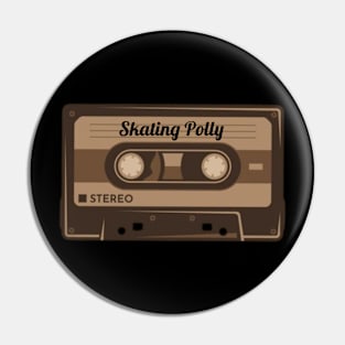 Skating Polly / Cassette Tape Style Pin